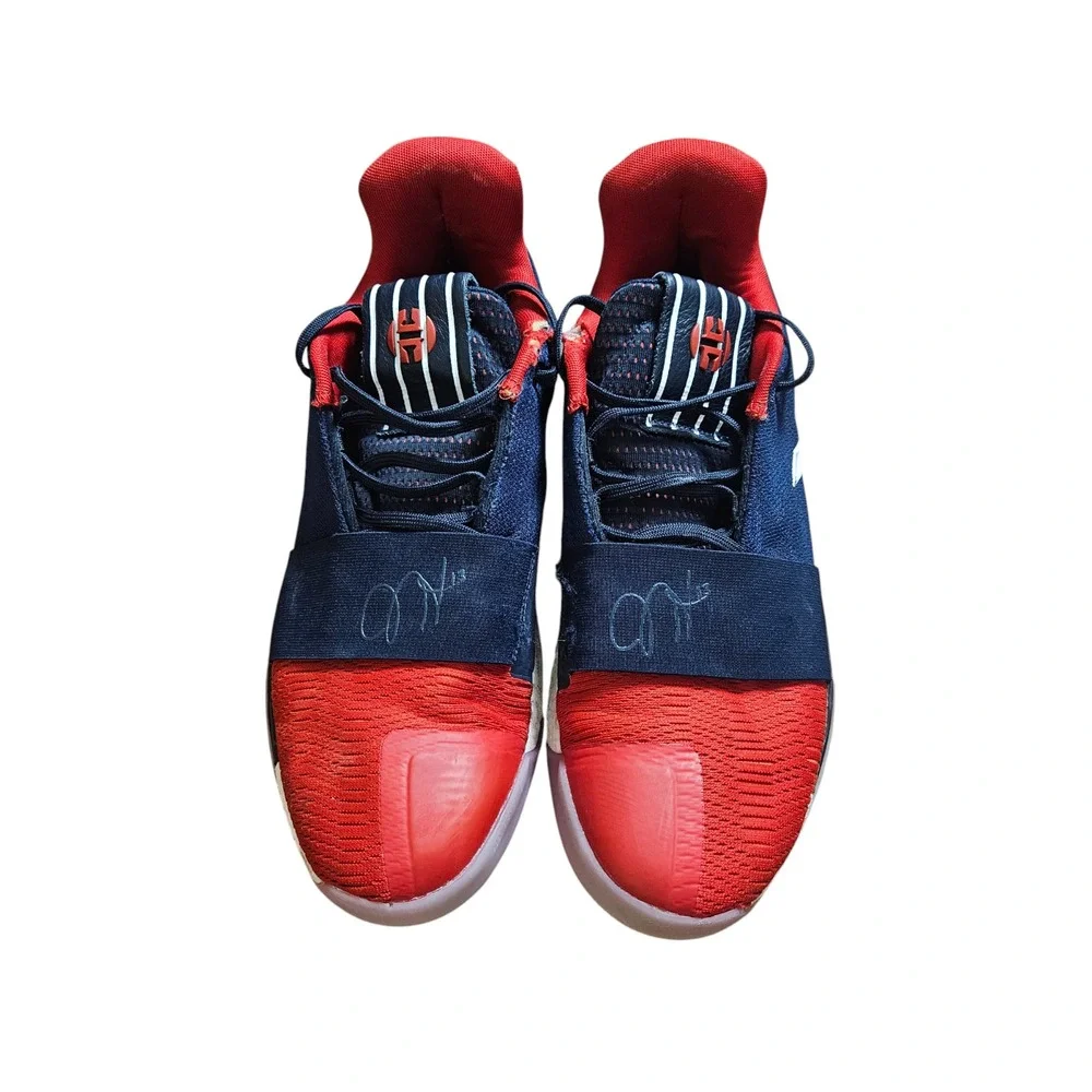 Adidas Harden Vol.‎ 3 Legend Ink Power Red Navy Mens 12 Rockets 90s Jersey